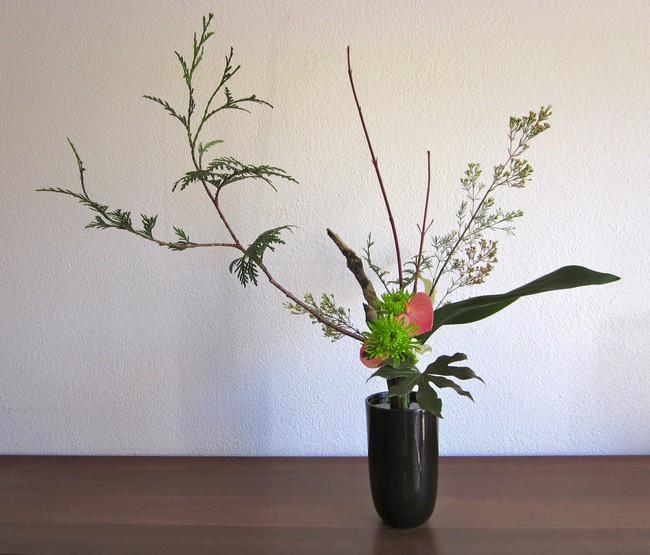 Ikebana - Nghệ thuật cắm hoa kết tinh từ triết lý sống của người dân đất nước Nhật Bản - Ảnh 3.