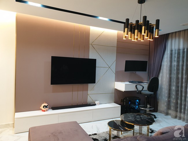 Căn hộ trên tầng 34 được đôi vợ chồng trẻ ở Hà Nội tự tay thiết kế và tâm huyết đến từng m²   - Ảnh 5.