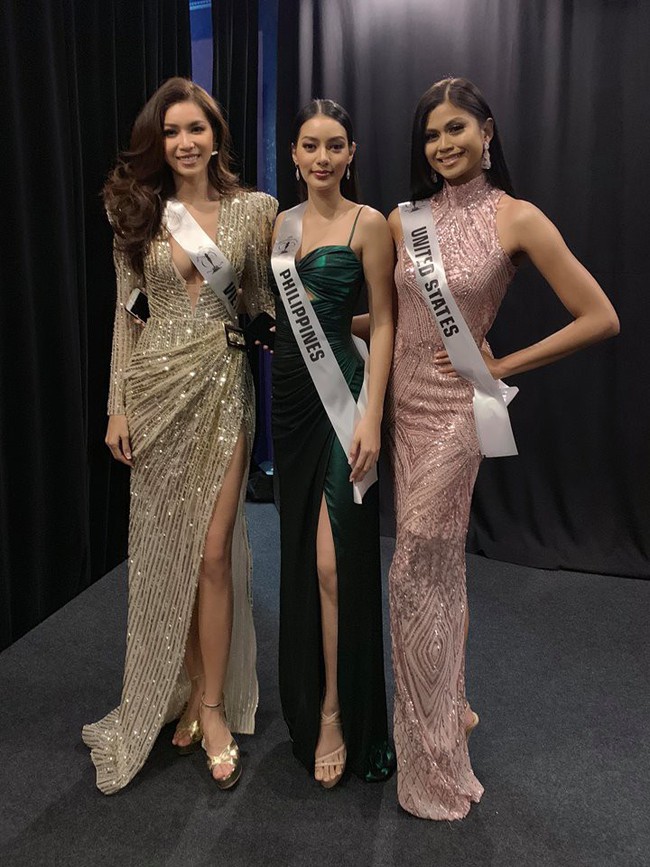 Minh Tú gây thích thú khi cho Hoa hậu Philippines mượn váy ở Miss Supranational - Ảnh 2.