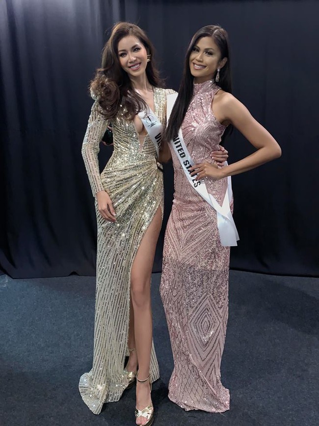 Minh Tú gây thích thú khi cho Hoa hậu Philippines mượn váy ở Miss Supranational - Ảnh 4.