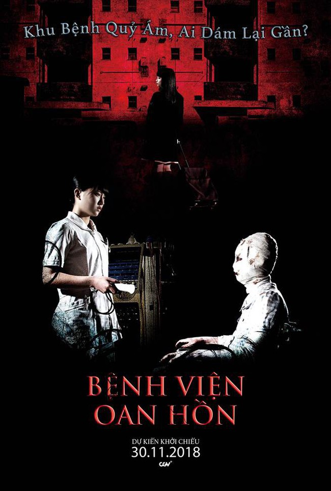 Phim kinh dị Nhật Bệnh Viện Oan Hồn tung trailer g&acirc;y &aacute;m ảnh  - Ảnh 5.