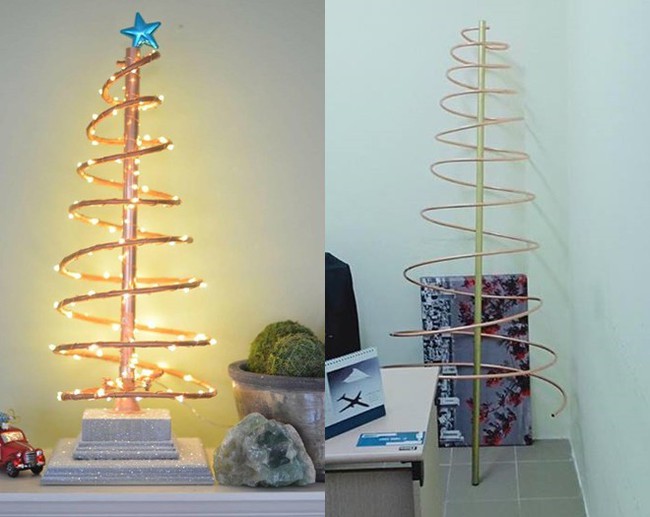 Cú lừa đầu tiên mùa Giáng sinh: Mua online cây thông cách điệu cực xinh, nhận về vật y hệt cây hương vòng - Ảnh 1.