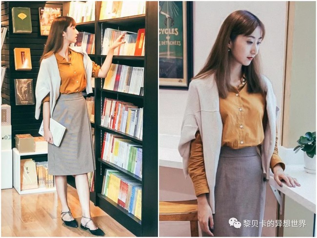 Chỉ 1 chiếc cardigan đã có ngay 14 set đồ mặc kiểu gì cũng đẹp để bạn diện trong mùa lạnh này - Ảnh 9.