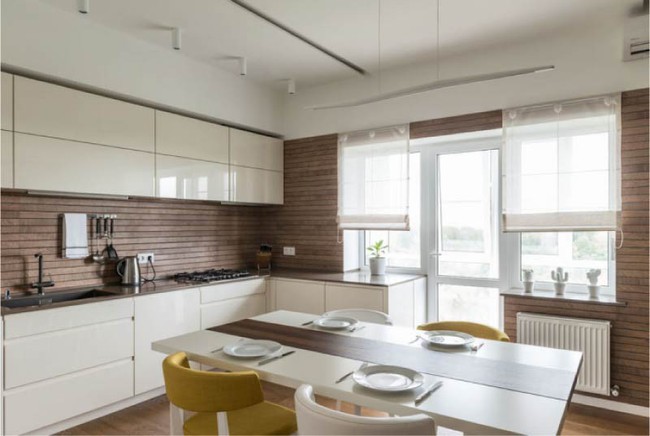 Cách chọn rèm cửa cho nhà bếp kết nối với ban công vừa đẹp vừa thuận tiện đi lại - Ảnh 19. Cách chọn rèm cửa cho nhà bếp kết nối với ban công vừa đẹp vừa thuận tiện đi lại - Ảnh 19.