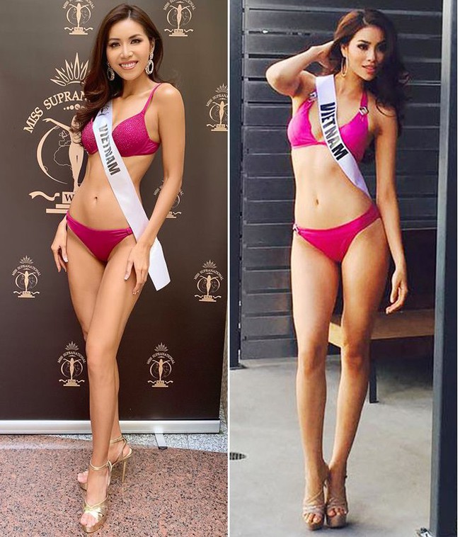 Nhìn Minh Tú diện bikini khoe dáng lại khiến chúng ta nhớ đến hình ảnh của Phạm Hương thuở nào - Ảnh 2.