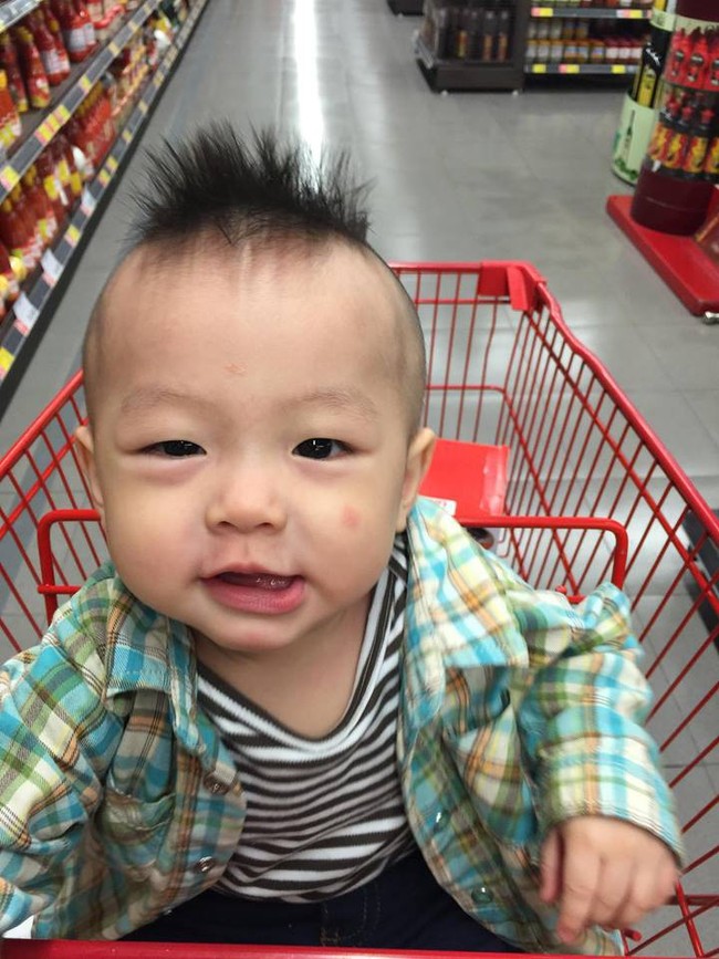 Đã tìm ra cậu bé chất chơi nhất Việt Nam, 4 tuổi đã sở hữu hàng chục kiểu tóc có một không hai - Ảnh 12.