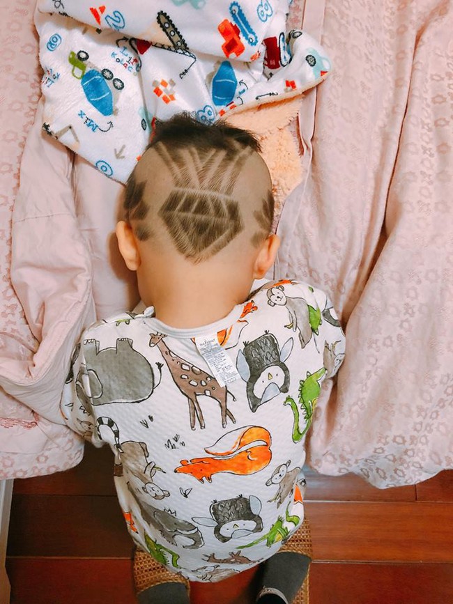 Đã tìm ra cậu bé chất chơi nhất Việt Nam, 4 tuổi đã sở hữu hàng chục kiểu tóc có một không hai - Ảnh 8.