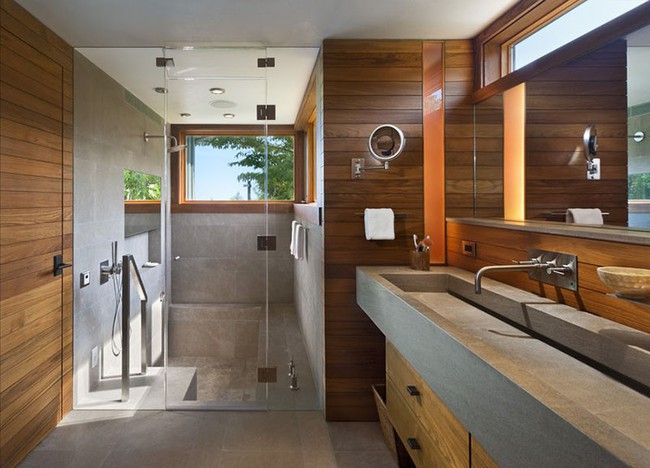 Những căn phòng tắm bằng gỗ khiến bạn chẳng thể nào làm ngơ - Ảnh 12.