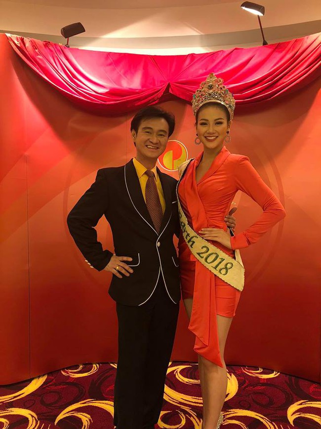 Lép vé về chiều cao, Nguyễn Phương Khánh vẫn nổi bần bật bên ba Á hậu Miss Earth 2018 - Ảnh 4.