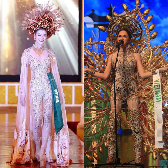 Đăng quang Hoa hậu tại 2 cuộc thi nhan sắc Quốc tế, style Phương Khánh và Hương Giang có khá nhiều điểm chung thú vị - Ảnh 8.
