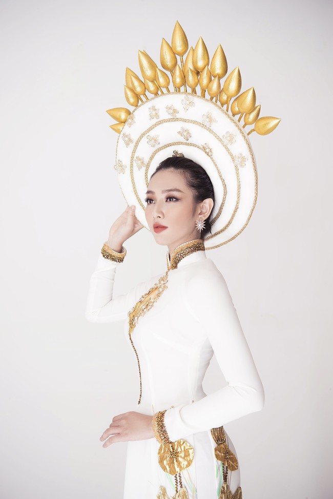 Bất ngờ lọt Top 8 nổi bật tại Miss International 2018, Nguyễn Thúc Thùy Tiên hé lộ quốc phục cực lộng lẫy - Ảnh 5.