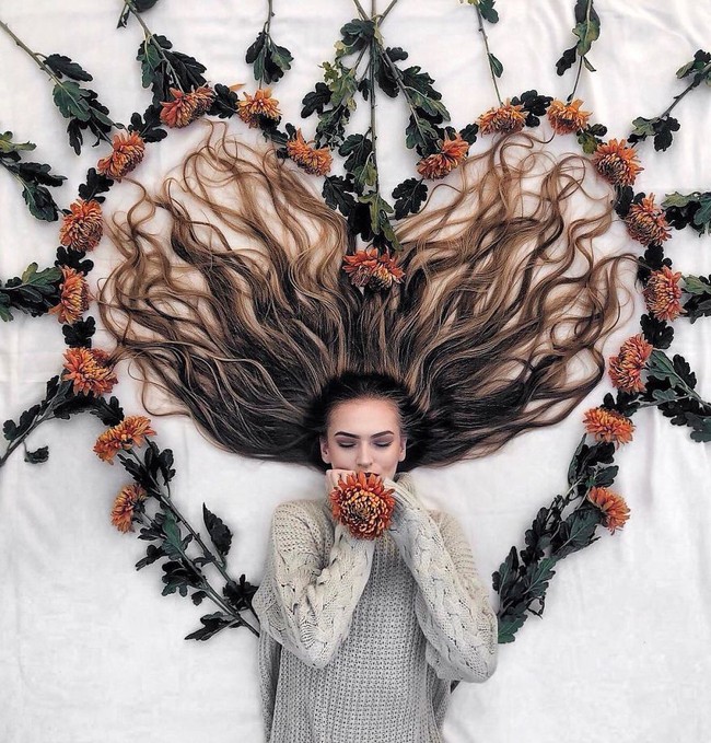 Đăng ảnh toàn tóc là tóc, Công chúa tóc mây người Hà Lan vẫn nổi tiếng ầm ầm trên Instagram - Ảnh 12.