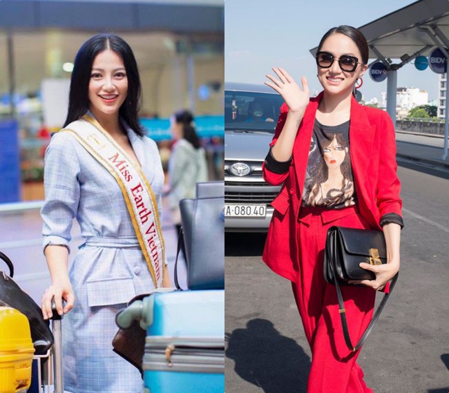 Đăng quang Hoa hậu tại 2 cuộc thi nhan sắc Quốc tế, style Phương Khánh và Hương Giang có khá nhiều điểm chung thú vị - Ảnh 1.