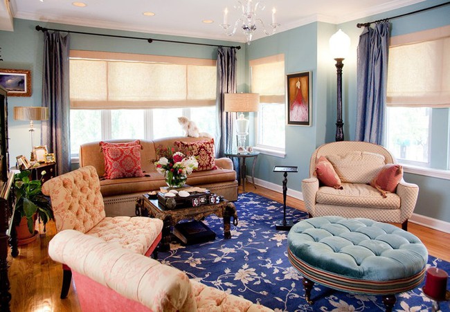 Chiêm ngưỡng vẻ đẹp của những căn phòng khách mang phong cách đầy ngẫu hứng - Ảnh 2.