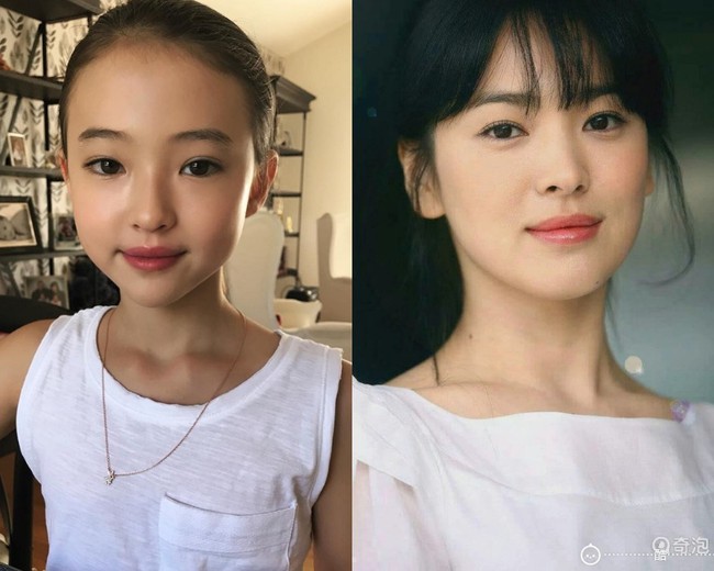 Bản sao 10 tuổi của Song Hye Kyo: Mặt xinh, thần thái hơn người còn style thì “chất hơn nước cất” - Ảnh 2. Bản sao 10 tuổi của Song Hye Kyo: Mặt xinh, thần thái hơn người còn style thì “chất hơn nước cất” - Ảnh 2.