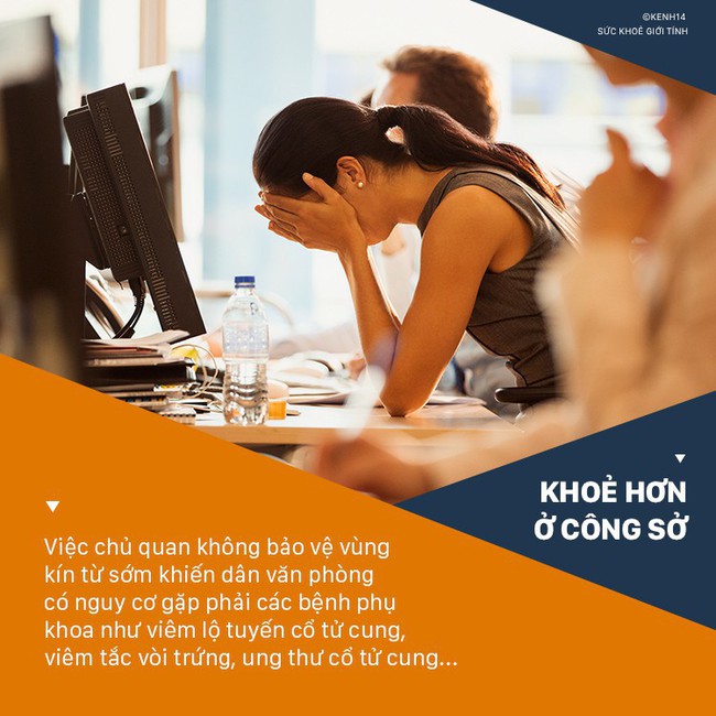 Làm những điều sau khi bị viêm nhiễm phụ khoa, dân văn phòng cẩn thận kẻo gây ra biến chứng nguy hiểm - Ảnh 1.