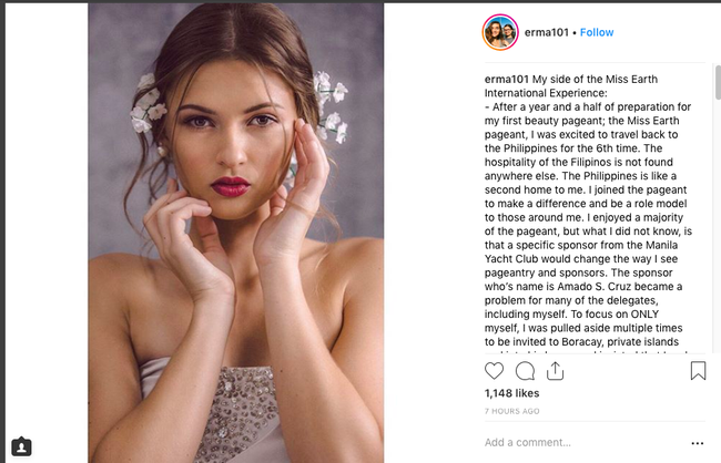 Loạt người đẹp cùng dự thi với Phương Khánh tại Miss Earth 2018 bất ngờ tố cáo đã bị quấy rối tình dục  - Ảnh 2.