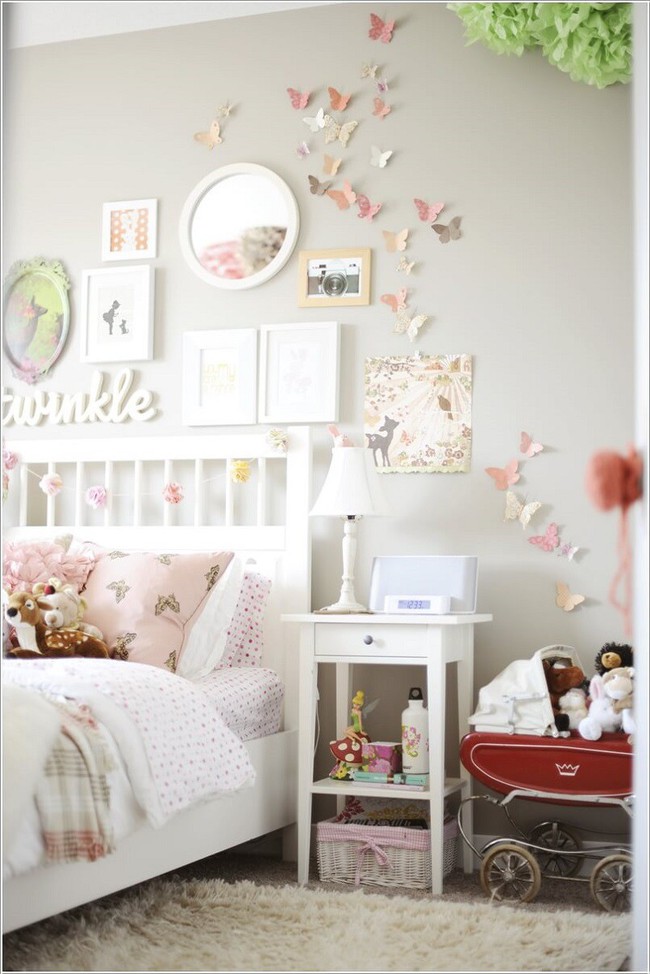 10 ý tưởng thủ công giúp trang trí tường phòng ngủ cho con bạn đẹp mê ly - xinh hết ý - Ảnh 1.