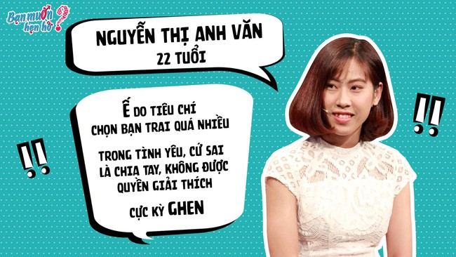 Quá ảo tưởng và đòi hỏi vô duyên, cô gái trẻ bị ném đá thậm tệ tại Bạn muốn hẹn hò - Ảnh 1.