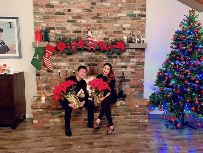 Thanh Thảo cùng chồng đến nhà tình cũ Quang Dũng dự tiệc Giáng sinh  - Ảnh 4.