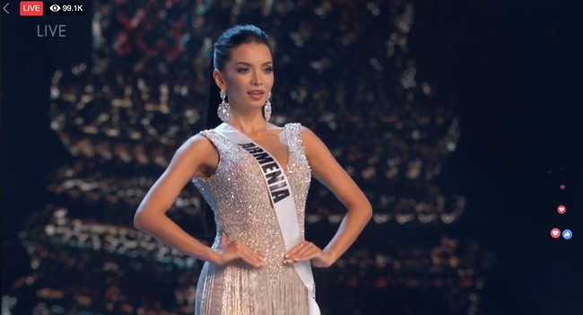 HHen Niê khoe vóc dáng nóng bỏng trong đêm bán kết Miss Universe cực hoành tráng - Ảnh 5.