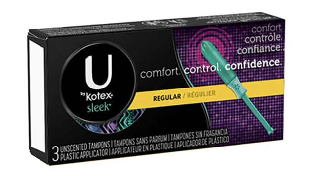 Tampon mang nhãn hiệu Kotex đang bị thu hàng loại tại Mỹ, phải làm gì nếu tampon này chui vào cơ thể bạn? - Ảnh 1.