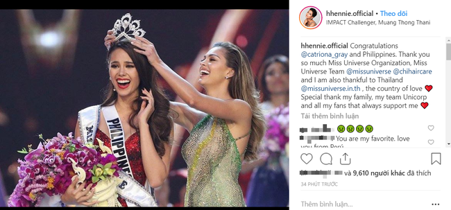 Chia sẻ đầu tiên của HHen Niê sau chung kết Miss Universe 2018, bất ngờ cô lại nói về người này - Ảnh 2.