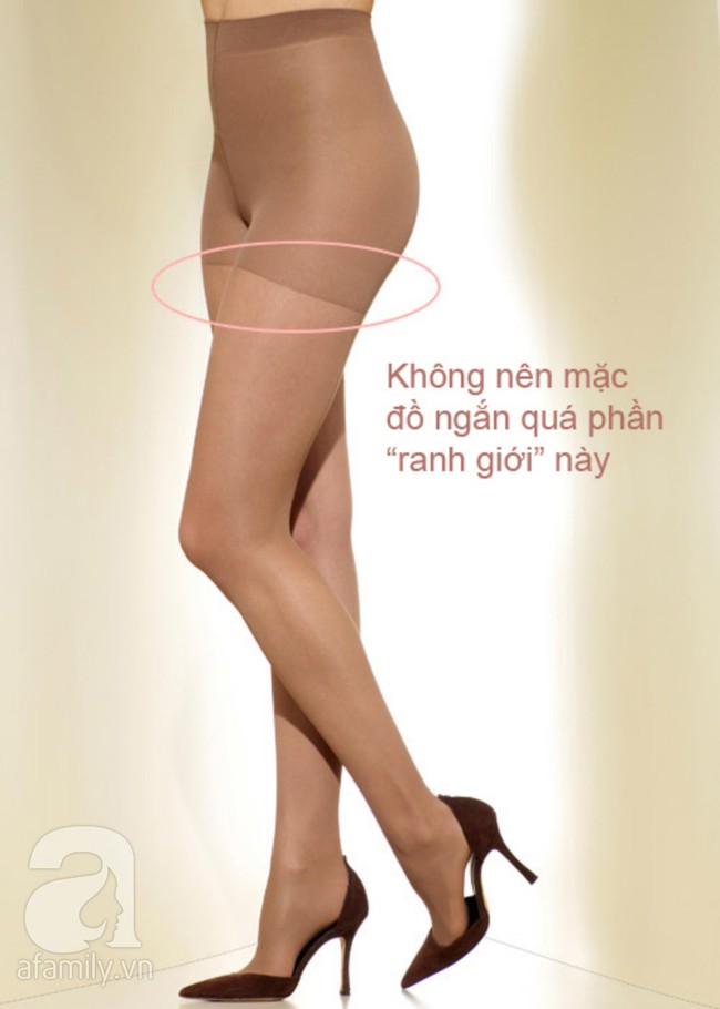 Quần tất da chân sẽ rất dễ biến bạn thành thảm họa thời trang nếu còn mặc theo cách này  - Ảnh 4.