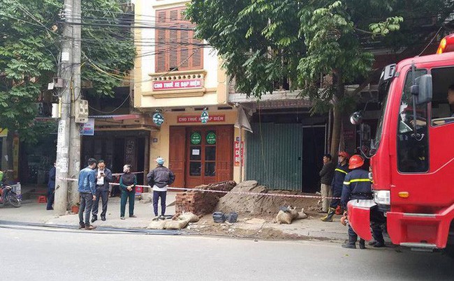 Đang thi công nhà, hai người đàn ông bị điện giật thương vong ở Thái Nguyên - Ảnh 1.