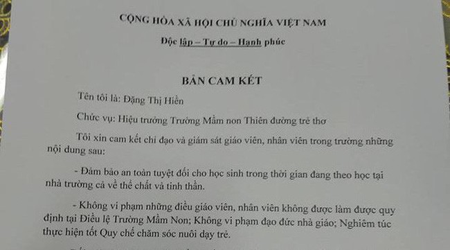 Hà Nội: Bé trai 4 tuổi nghi bị cô giáo mầm non cấu chảy máu vùng kín - Ảnh 2.