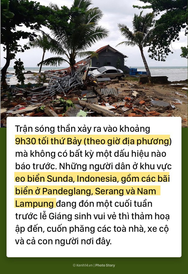 Toàn cảnh thảm họa sóng thần tàn phá Indonesia khiến hơn 1000 người thương vong và mất tích - Ảnh 1.