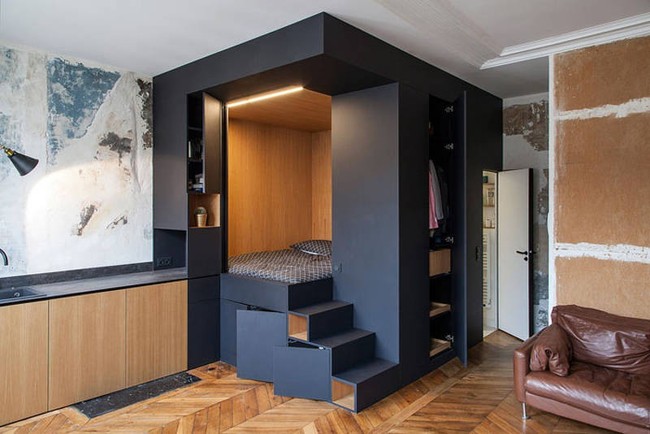 Gợi ý 10 thiết kế phòng ngủ cho căn hộ có diện tích nhỏ mà bạn có thể áp dụng ngay  - Ảnh 4.