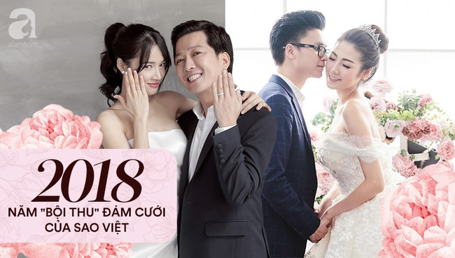 Mùa cưới 2018 của showbiz Việt: Từ sóng gió cô dâu đại chiến tình cũ cho tới ồn ào cưới chạy bầu - Ảnh 1.