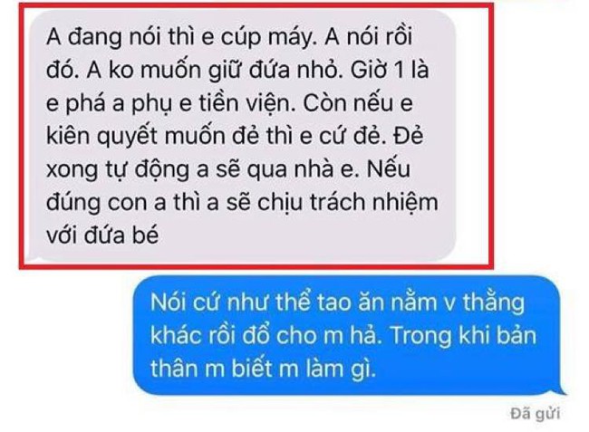 Làm bạn gái mang thai ngoài ý muốn, nam thanh niên ép phá bỏ còn nói: Con xuất hiện lúc này là sai thời điểm - Ảnh 3.