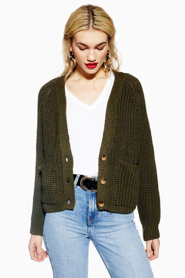 15 mẫu áo cardigan xinh hết ý từ Zara, Mango, Topshop mà các nàng sẽ muốn sắm bằng hết cho tủ đồ của mình - Ảnh 4.