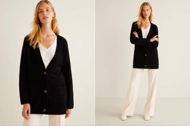 15 mẫu áo cardigan xinh hết ý từ Zara, Mango, Topshop mà các nàng sẽ muốn sắm bằng hết cho tủ đồ của mình - Ảnh 7.