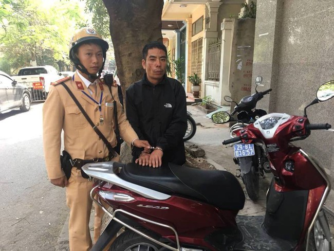 Ăn trộm đúng chiếc xe có gắn định vị, tên trộm chạy từ Nam Định lên Hà Nội vẫn không thoát - Ảnh 1.