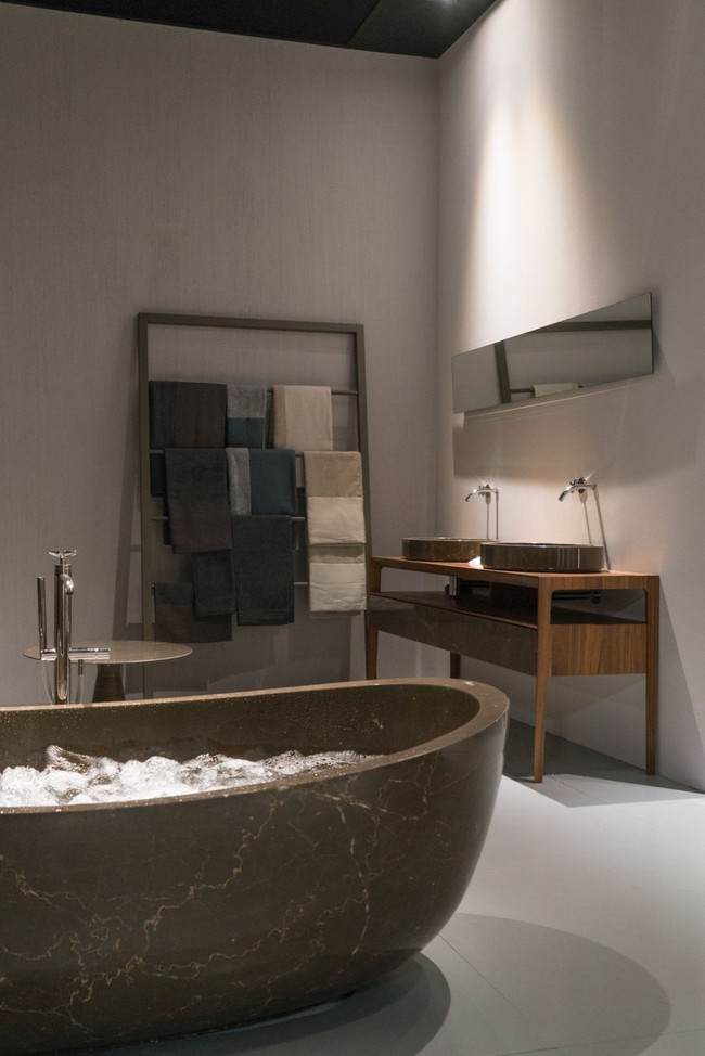 Phòng tắm nhà bạn sẽ tràn đầy phong cách với xu hướng bồn tắm hình elip - Ảnh 4.