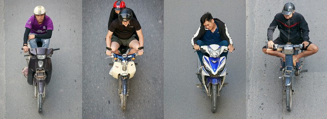 Hình ảnh Người Hà Nội đi xe máy bỗng trở nên vô cùng ấn tượng với góc máy trên cao - Ảnh 11.