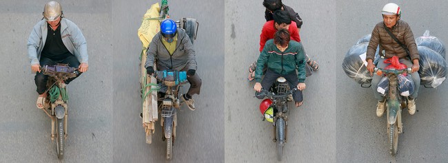 Hình ảnh Người Hà Nội đi xe máy bỗng trở nên vô cùng ấn tượng với góc máy trên cao - Ảnh 13.