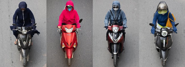 Hình ảnh Người Hà Nội đi xe máy bỗng trở nên vô cùng ấn tượng với góc máy trên cao - Ảnh 2.
