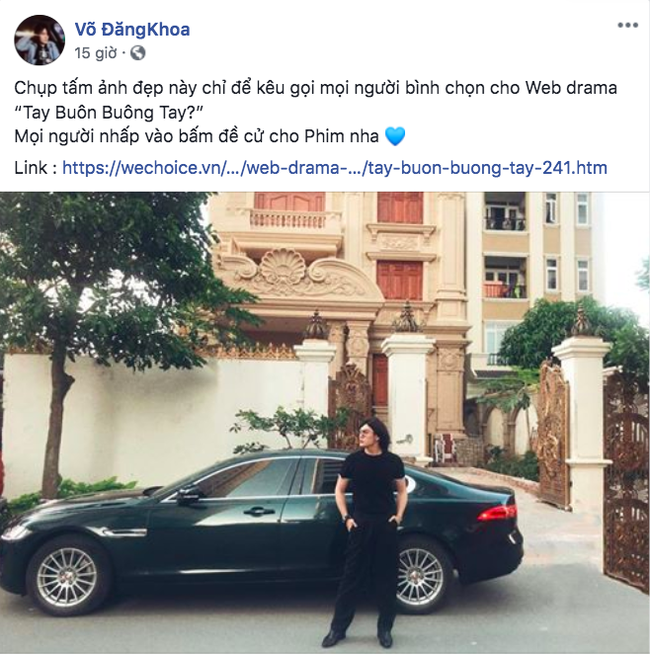 Nghệ sĩ Vbiz đồng loạt kêu gọi fan đề cử, quyết ẵm giải thưởng tại WeChoice Awards 2018 - Ảnh 14. Nghệ sĩ Vbiz đồng loạt kêu gọi fan đề cử, quyết ẵm giải thưởng tại WeChoice Awards 2018 - Ảnh 14.