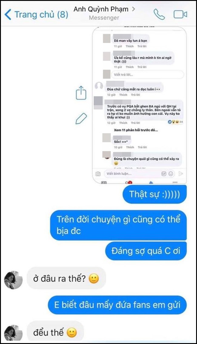 Bảo Anh công khai tin nhắn với Phạm Quỳnh Anh, chính thức lên tiếng về lời đồn bị vợ cũ Quang Huy đánh ghen - Ảnh 3.