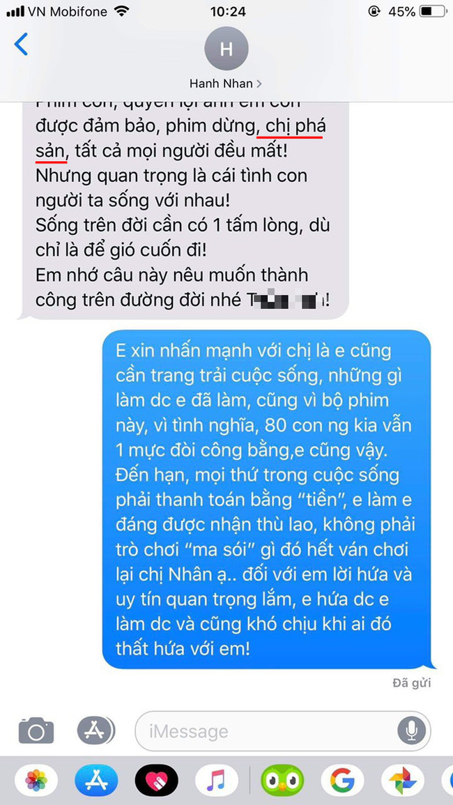 Lý Nhã Kỳ tung bằng chứng chi tiết tố cáo NSX phim Thiên Đường phá sản và trốn nợ tiền thù lao của đoàn phim - Ảnh 1.