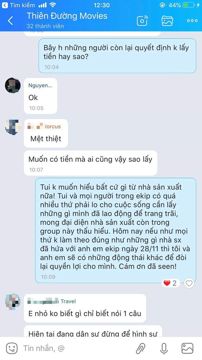 Lý Nhã Kỳ tung bằng chứng chi tiết tố cáo NSX phim Thiên Đường phá sản và trốn nợ tiền thù lao của đoàn phim - Ảnh 3.