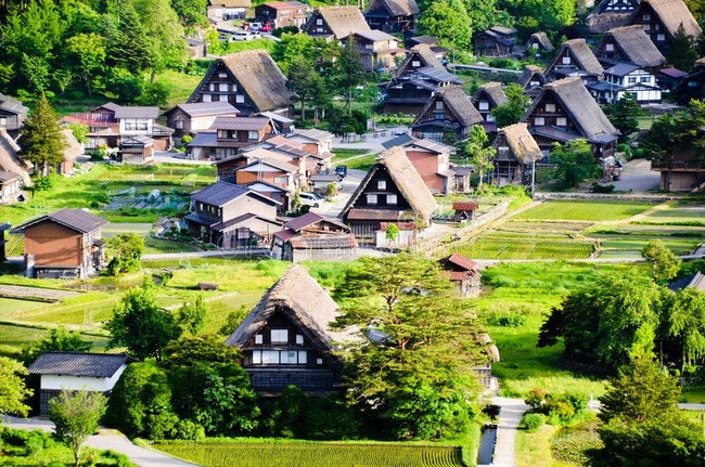 Cuộc sống yên bình của người dân trong 150 ngôi nhà mái dốc thuộc ngôi làng đẹp nhất Nhật Bản - Ảnh 2.