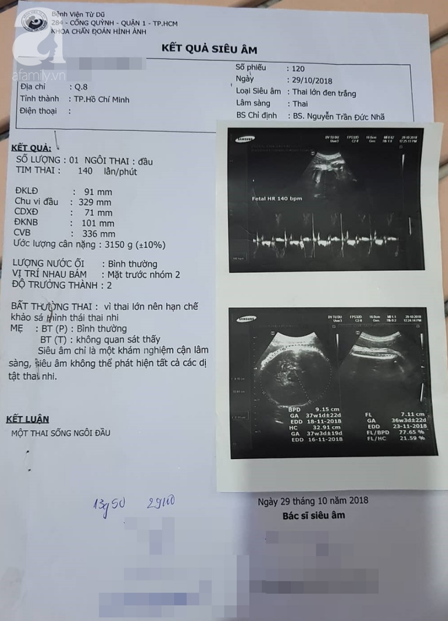 Bệnh viện Từ Dũ công bố nguyên nhân vụ thai phụ 24 tuổi bị mất con sắp sinh: Do đột tử - Ảnh 2.