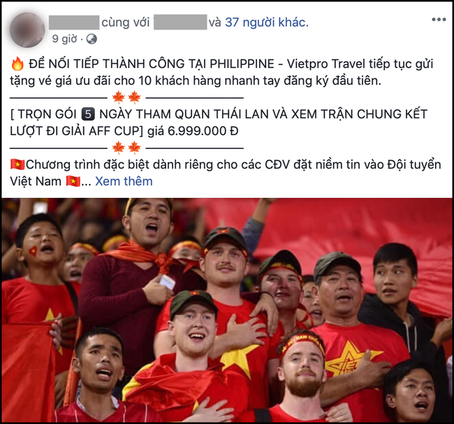 Tiên tri Malaysia thua trận, nhiều công ty mở bán tour cho người hâm mộ xem chung kết AFF Cup 2018 tại... Thái Lan - Ảnh 3.