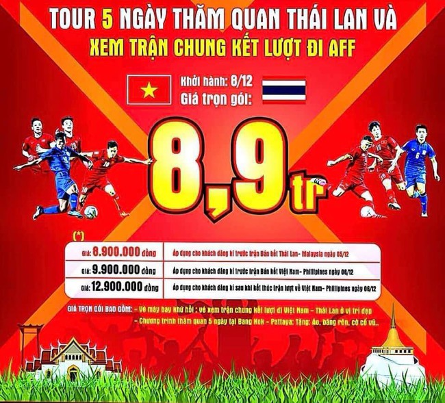 Tiên tri Malaysia thua trận, nhiều công ty mở bán tour cho người hâm mộ xem chung kết AFF Cup 2018 tại... Thái Lan - Ảnh 5.