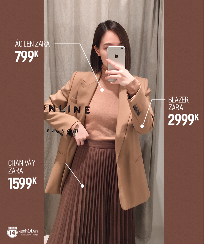 Dạo một vòng chọn mua blazer, tiện thể mách nước cho nàng công sở cách phối blazer + áo cổ lọ vừa ấm vừa đẹp - Ảnh 5.